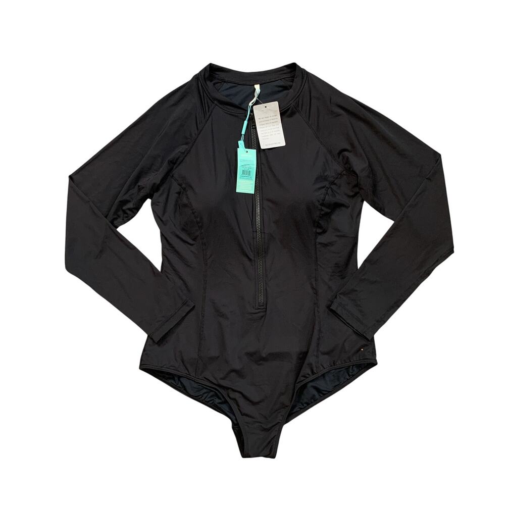 Sea Level Australia Swimsuit Women 14 Essentials Long Sleeved Multifit One Piece